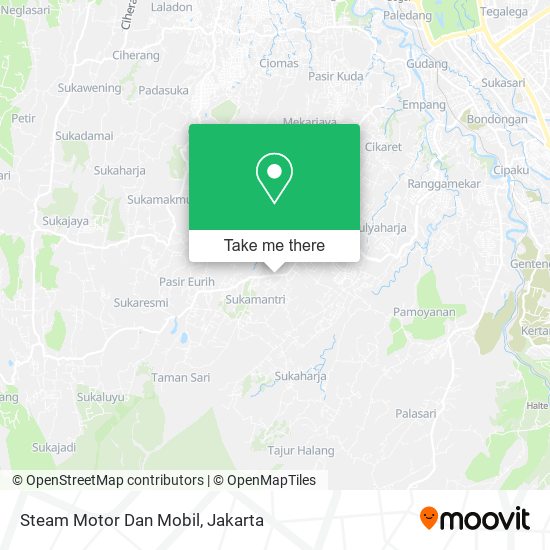 Steam Motor Dan Mobil map