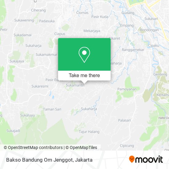 Bakso Bandung Om Jenggot map