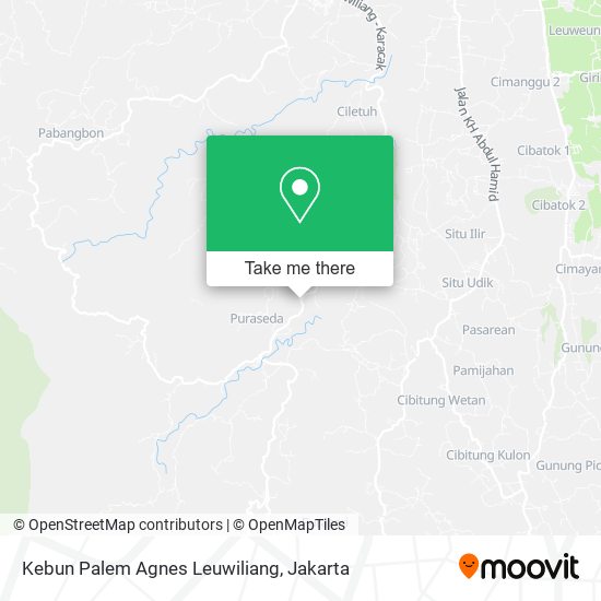 Kebun Palem Agnes Leuwiliang map