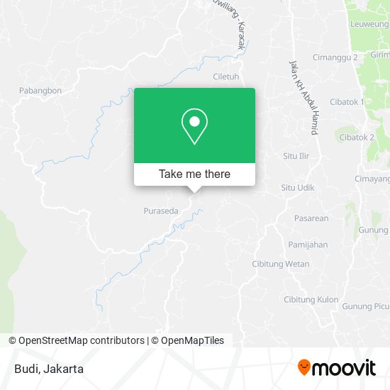 Budi map