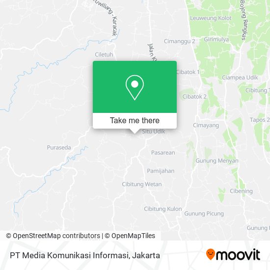 PT Media Komunikasi Informasi map