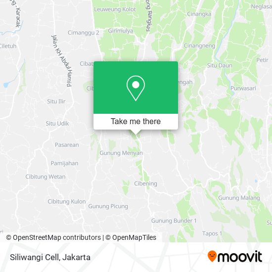 Siliwangi Cell map