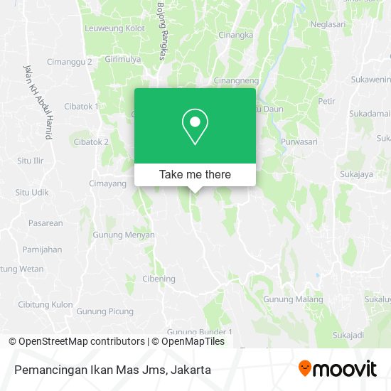 Pemancingan Ikan Mas Jms map