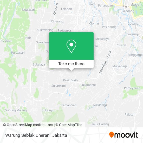 Warung Seblak Dherani map