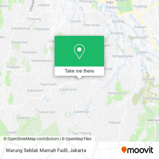 Warung Seblak Mamah Fadli map