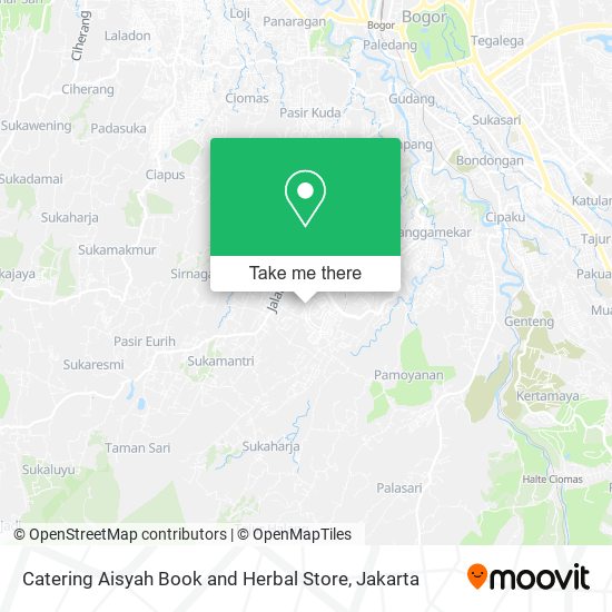 Catering Aisyah Book and Herbal Store map