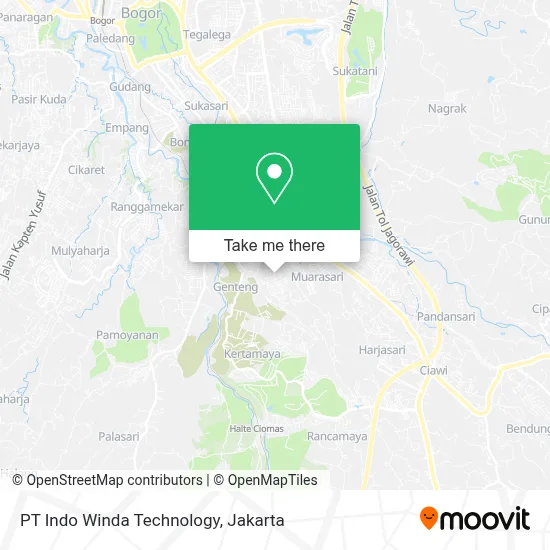 PT Indo Winda Technology map