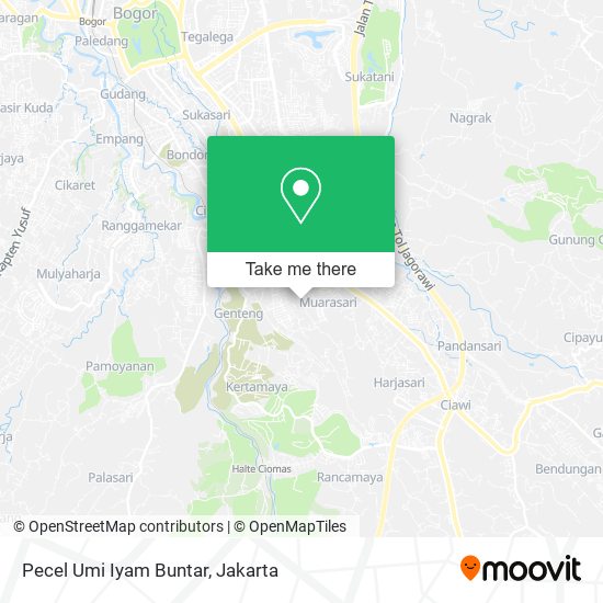 Pecel Umi Iyam Buntar map