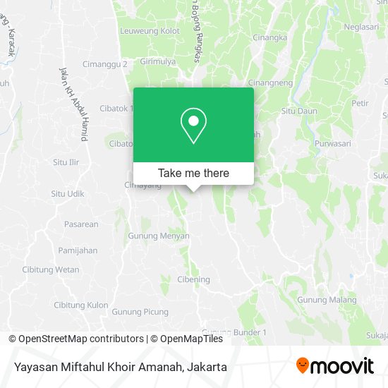 Yayasan Miftahul Khoir Amanah map
