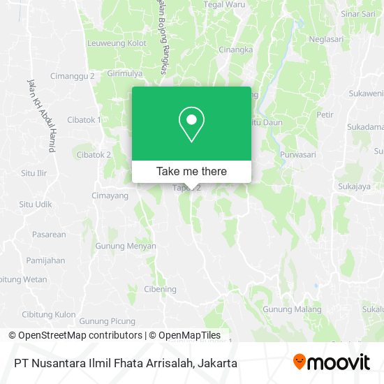 PT Nusantara Ilmil Fhata Arrisalah map