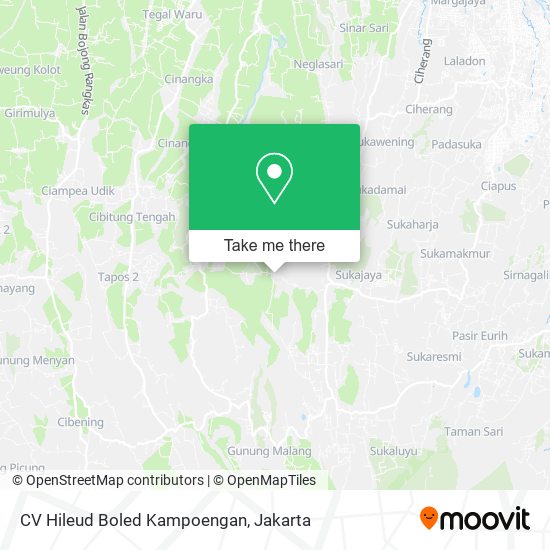 CV Hileud Boled Kampoengan map