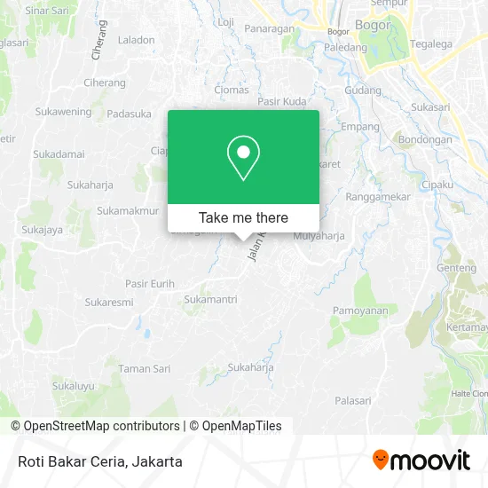 Roti Bakar Ceria map
