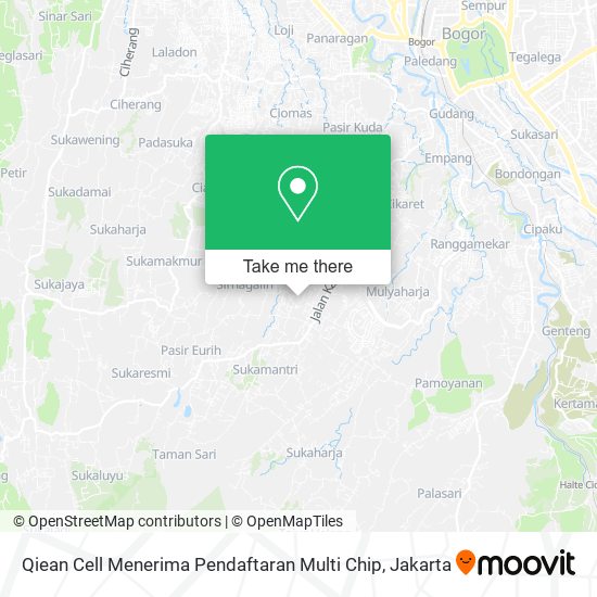 Qiean Cell Menerima Pendaftaran Multi Chip map
