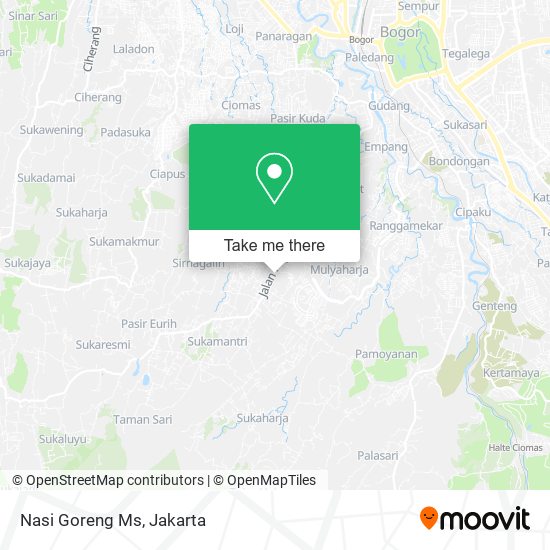 Nasi Goreng Ms map