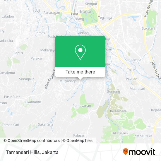 Tamansari Hills map