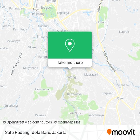 Sate Padang Idola Baru map
