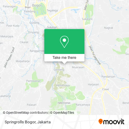 Springrolls Bogor map