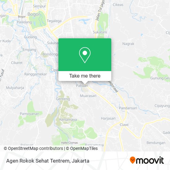 Agen Rokok Sehat Tentrem map