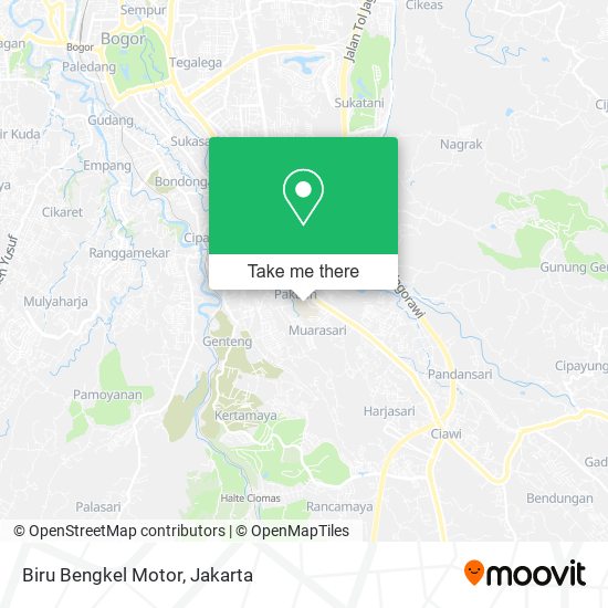 Biru Bengkel Motor map