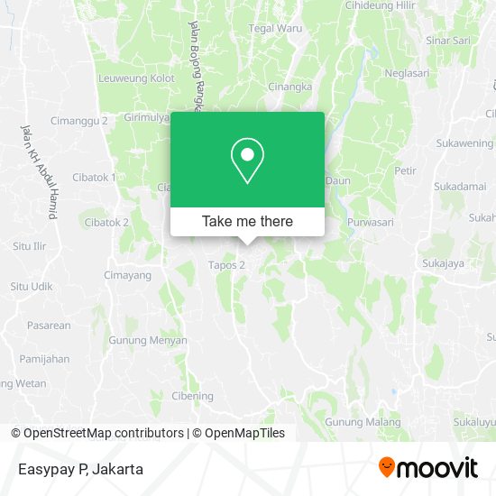 Easypay P map