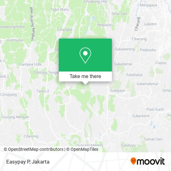 Easypay P map