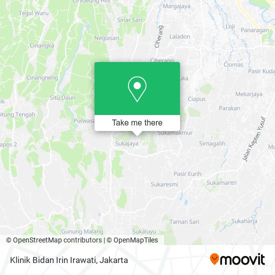 Klinik Bidan Irin Irawati map