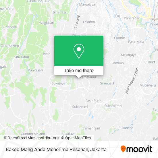 Bakso Mang Anda Menerima Pesanan map