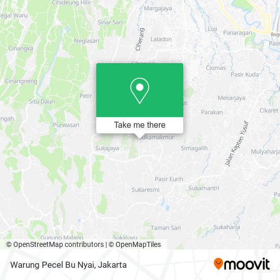 Warung Pecel Bu Nyai map