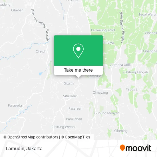 Lamudin map