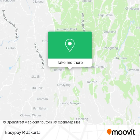 Easypay P map