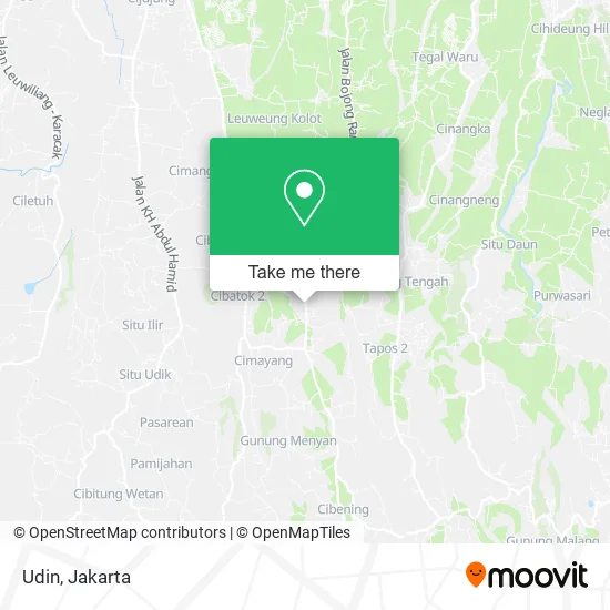 Udin map