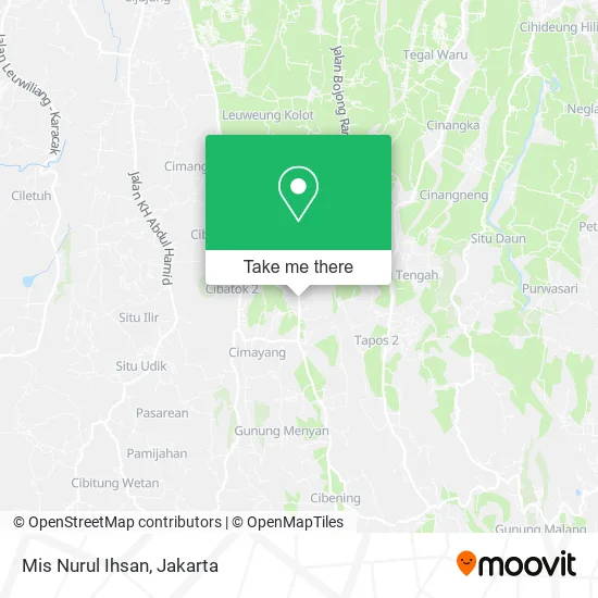 Mis Nurul Ihsan map