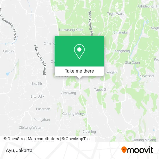 Ayu map