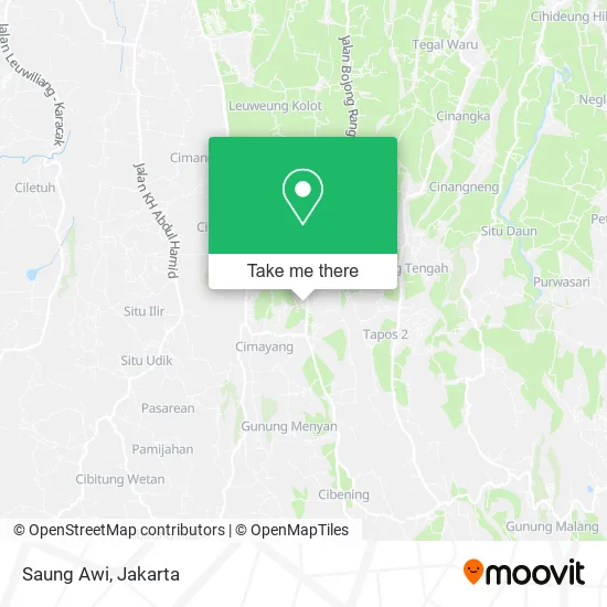 Saung Awi map