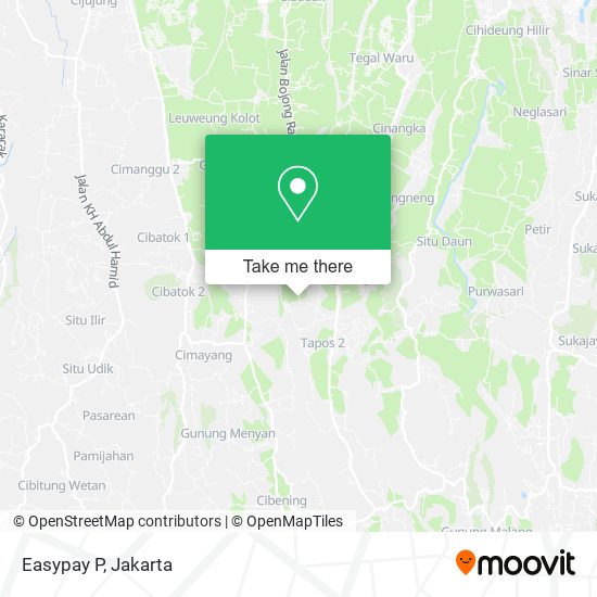 Easypay P map