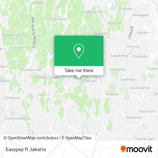 Easypay P map