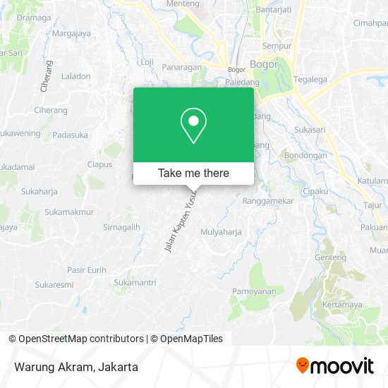 Warung Akram map