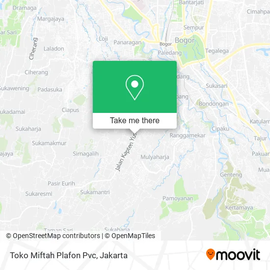 Toko Miftah Plafon Pvc map