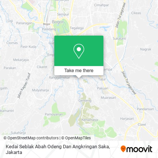 Kedai Seblak Abah Odeng Dan Angkringan Saka map