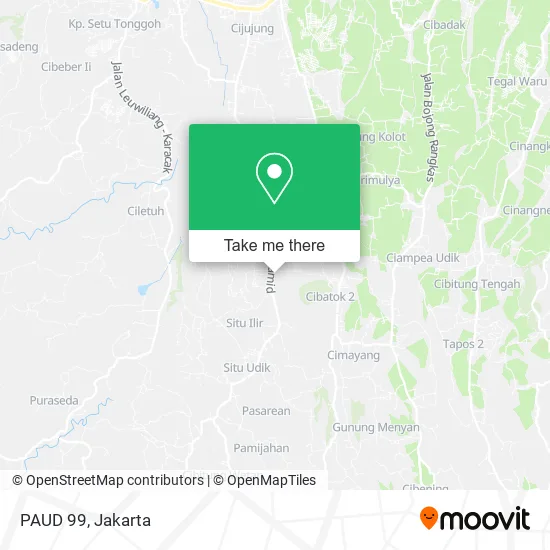 PAUD 99 map