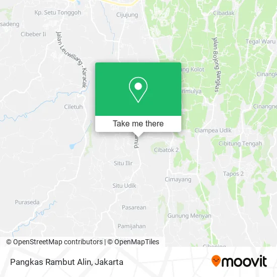 Pangkas Rambut Alin map