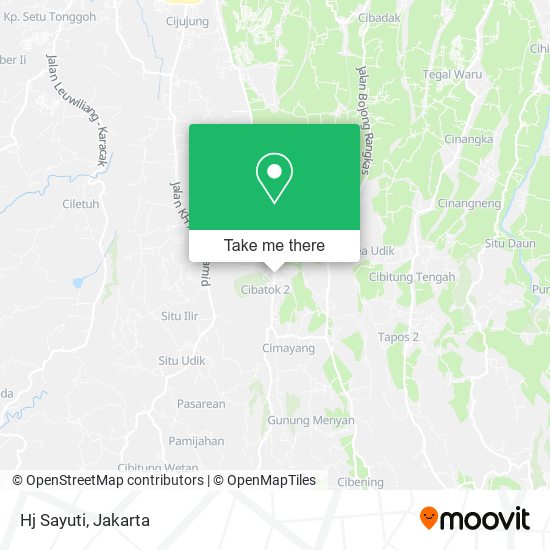 Hj Sayuti map