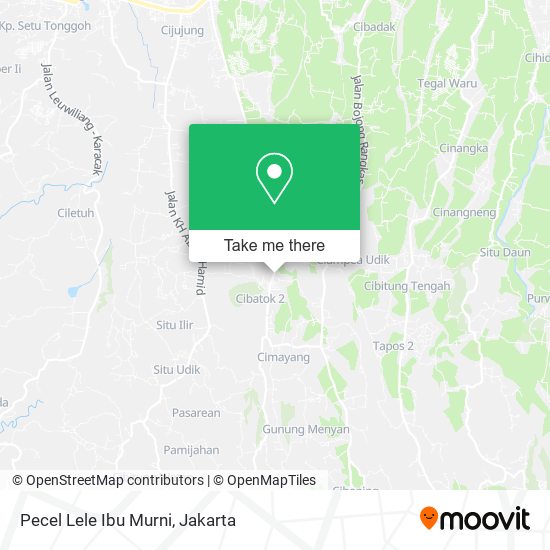 Pecel Lele Ibu Murni map