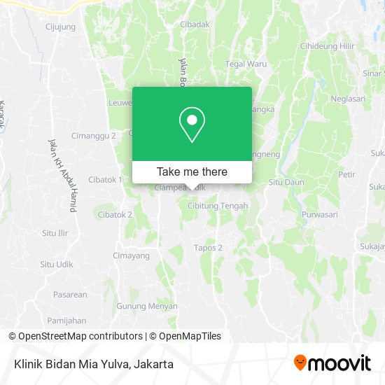 Klinik Bidan Mia Yulva map