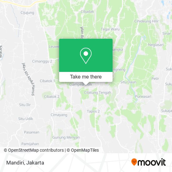 Mandiri map