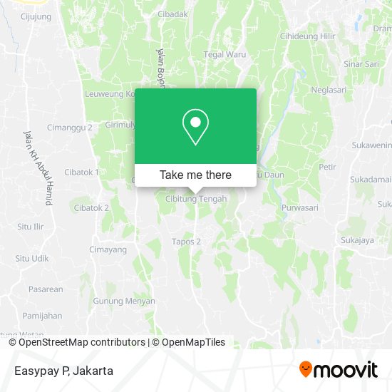 Easypay P map