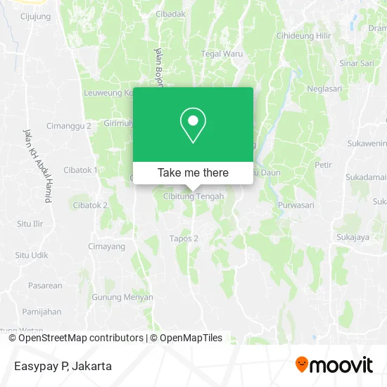 Easypay P map