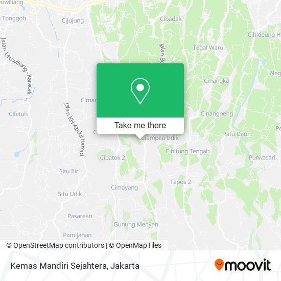 Kemas Mandiri Sejahtera map