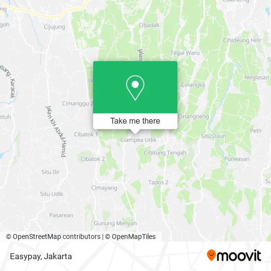 Easypay map