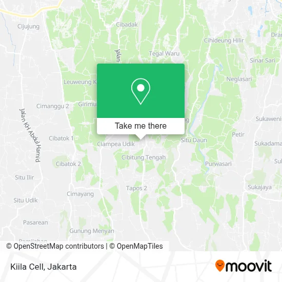 Kiila Cell map